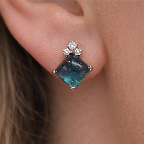 Orecchini Comete Donna in Oro Topazio ORB 594 - ORB 594